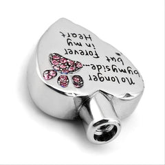 Stainless Steel Pet Memorial Necklace - Keep Your Pet's Ashes Close