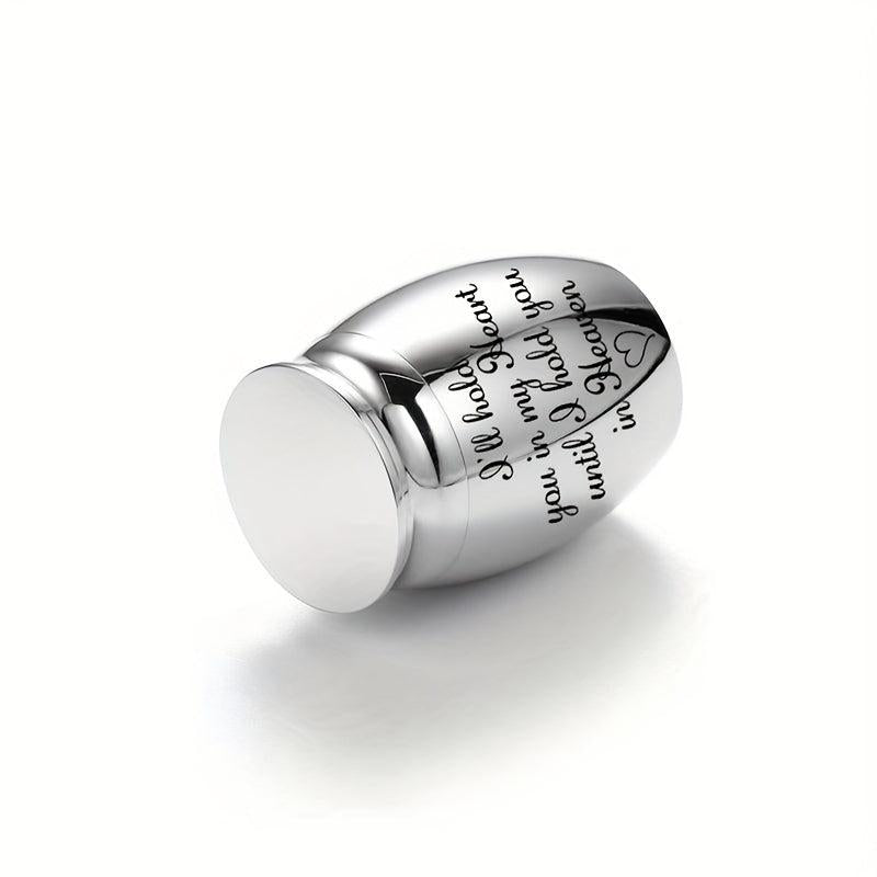 Eternal Memorial Stainless Steel Pet Urn for Dog and Cat Ashes