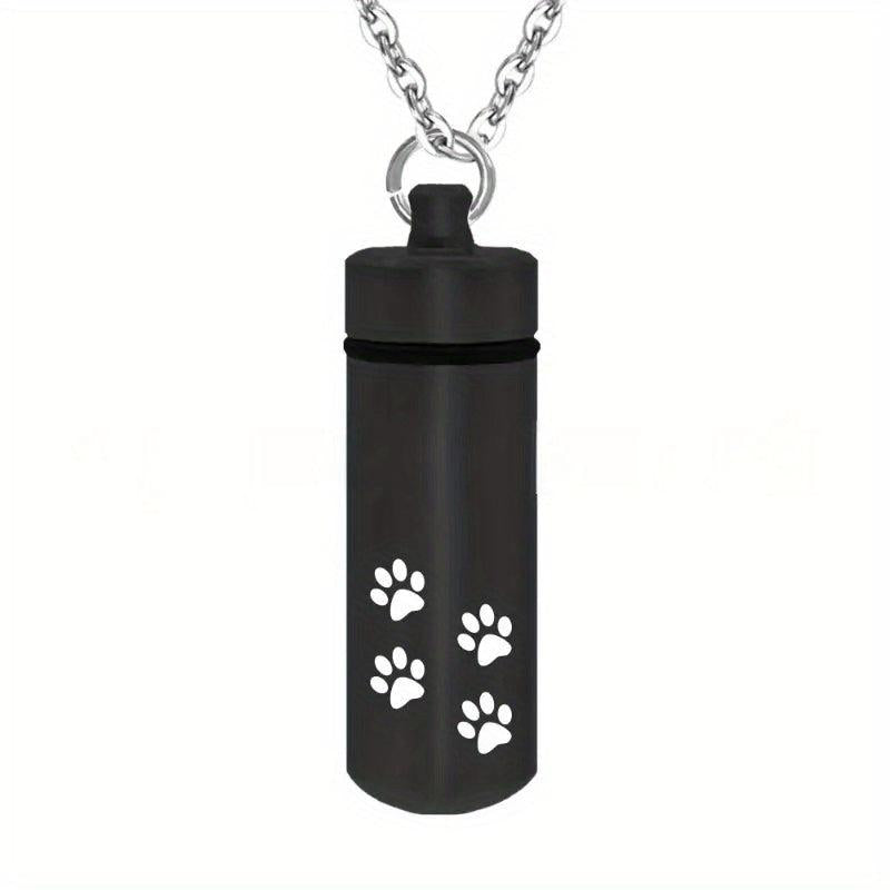 Pet Memorial Cremation Necklace for Dog Ashes