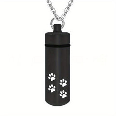 Pet Memorial Cremation Necklace for Dog Ashes