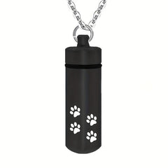 Pet Memorial Cremation Necklace for Dog Ashes