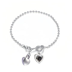 Love Pendant Bracelet Pet Memorial Personalized Handwear Adjustable Bracelet