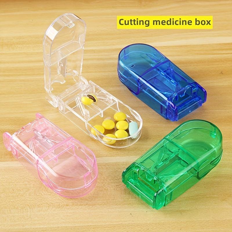 Pet Pill Cutter and Storage Box for Dogs