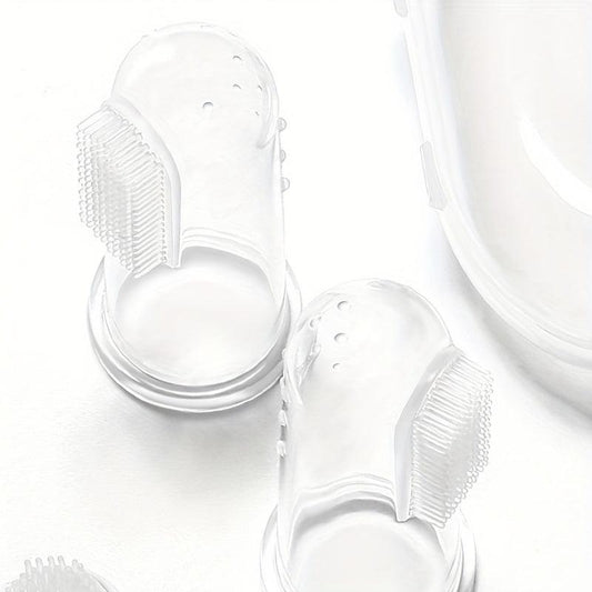 Pet Finger Toothbrush for Cats Soft Bristles Dental Hygiene