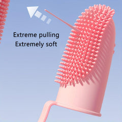 Silicone Fingertip Pet Toothbrush For Dog & Cat
