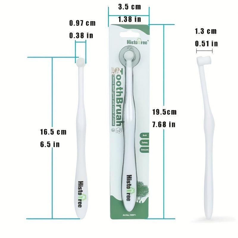 Pet Toothbrush Soft Bristle Teeth Cleaning Brush