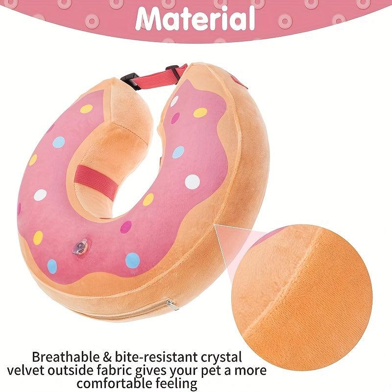 Dog Inflatable Cone Collar Soft Washable Protective Recovery Collar For Dogs