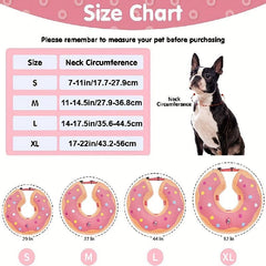 Dog Inflatable Cone Collar Soft Washable Protective Recovery Collar For Dogs