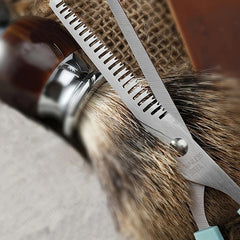 Pet Grooming Scissors Set for Dogs Cats - Thinning, Straight & Curved