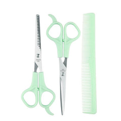 Pet Grooming Scissors Set for Dogs Cats - Thinning, Straight & Curved