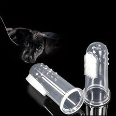 Soft Pet Toothbrush for Dogs and Cats - Tooth Care Dog Toothbrush