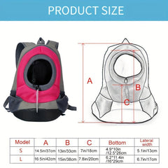 Pet Dog Carrying Backpack Portable Pet Carrier for Small and Medium Dogs