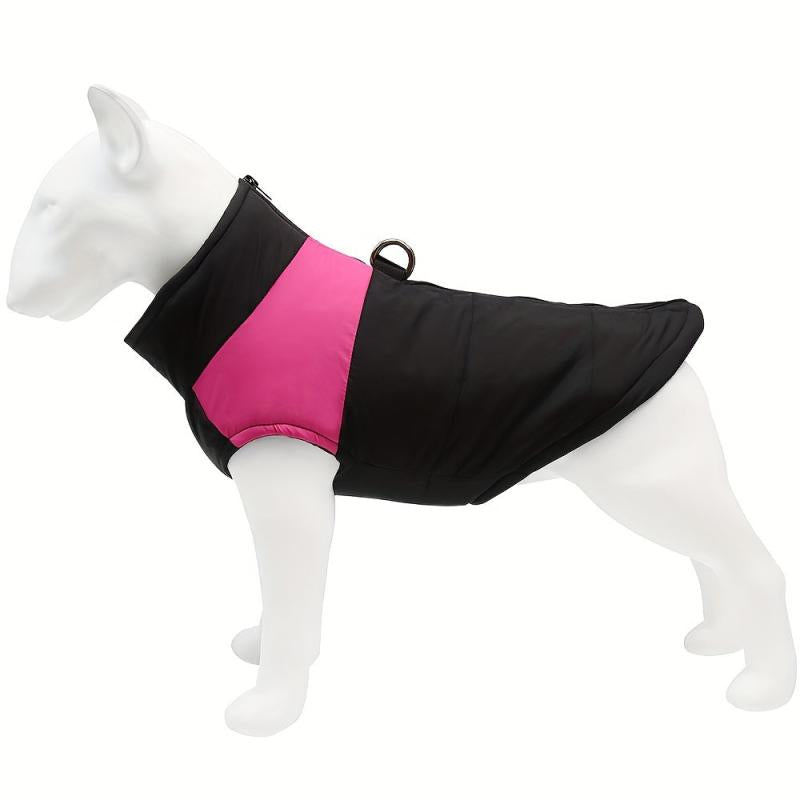 Dog Warm Jacket Autumn Winter Pet Vest Suitable Small Medium Dogs