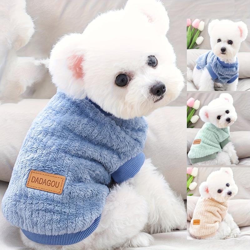 Cold Proof Pet Sweater for Small Dogs Winter Apparel