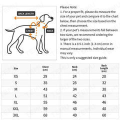Warm Dog Coat Windproof Fleece Jacket for Small/Medium Dogs
