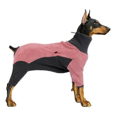 Dog Winter Fleece Coat Full Body Covered Cold Weather Adjustable Pajamas