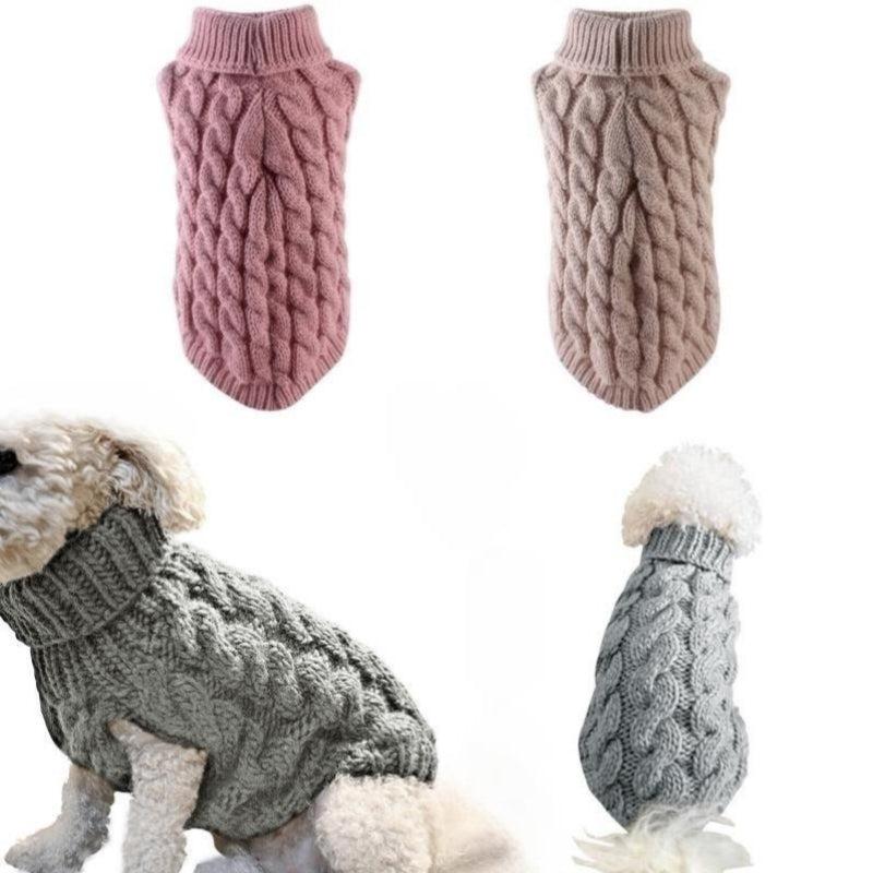 Leisure Warm Dog Sweater for Autumn and Winter