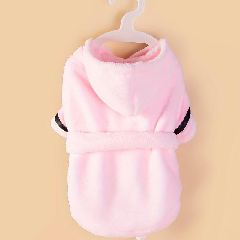 Summer Cat Pet Clothes Tee Shirt for Bath Pajamas