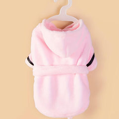 Summer Cat Pet Clothes Tee Shirt for Bath Pajamas