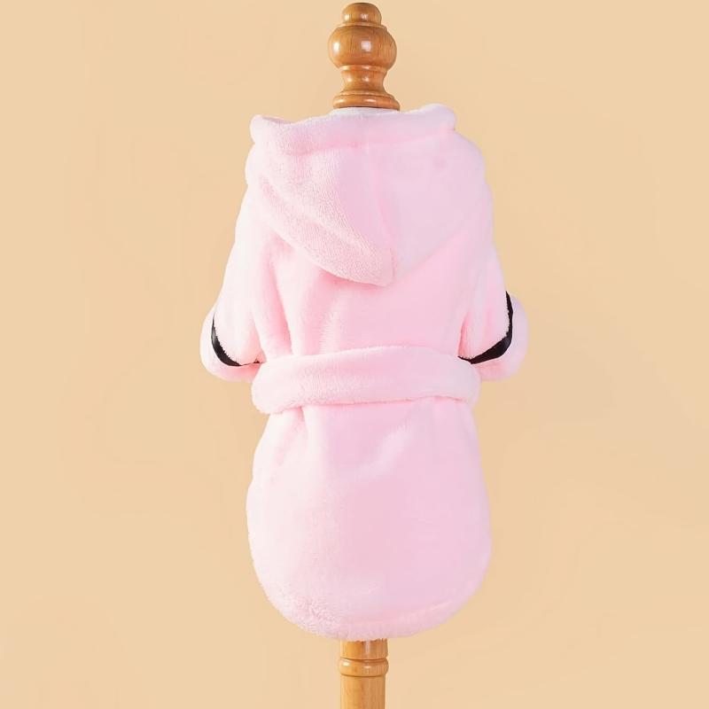 Summer Cat Pet Clothes Tee Shirt for Bath Pajamas
