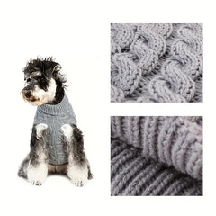 Knitted Dog Vest Sweater Small & Medium