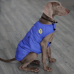 Windproof Waterproof Dog Jacket Warm Dog Vest Cold Weather Pets Apparel
