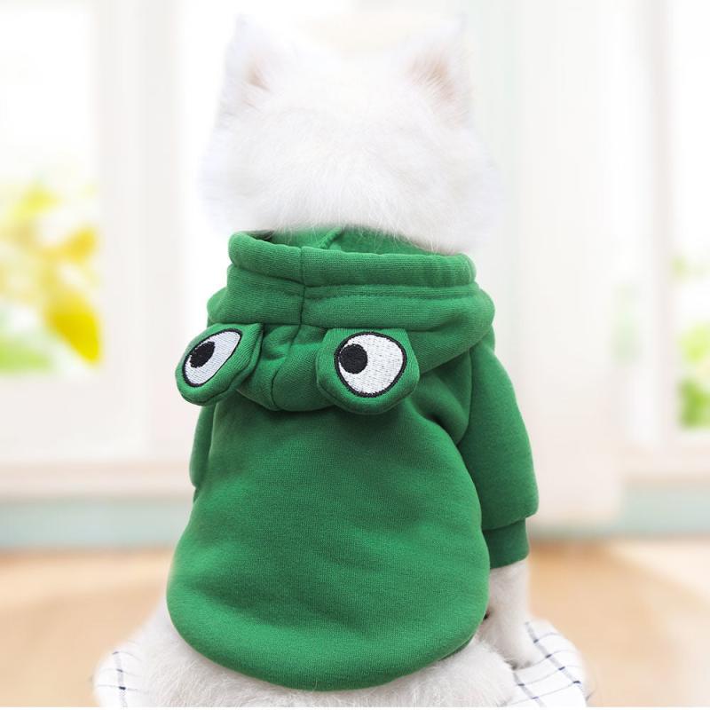 Cozy Frog Hoodie for Small and Medium Dogs