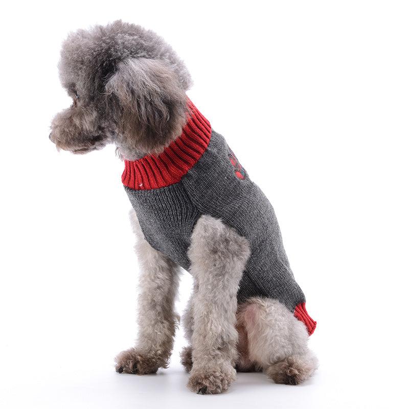 Dog Reindeer Holiday Sweater Funny Christmas Costume - Small/Medium/Large Dogs
