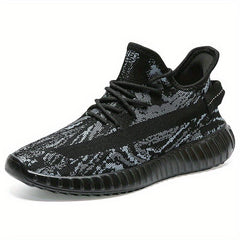 Women's Camo Knit Sneakers Breathable Lightweight Running Shoes