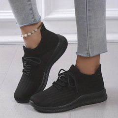 Women's Breathable Low Top Lace Up Sneakers