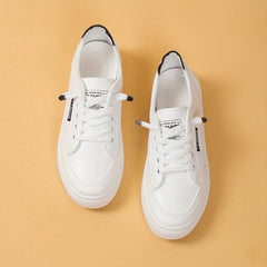 Women's Minimalist Lace Up Low Top Walking Shoes
