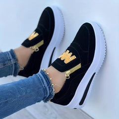 Women's Casual Platform Slip On Sneakers