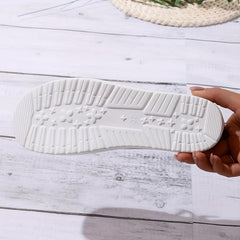 Women's Lace Up Canvas Loafers Flat Sneakers