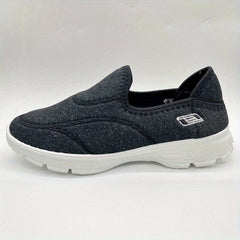 Women's Comfort Slip On Sneakers Low Top Breathable Sporty Shoes