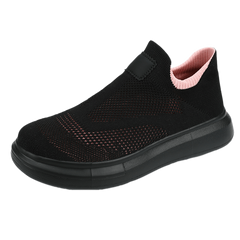 Women's Breathable Slip On Sneakers Lightweight Low Top Shoes