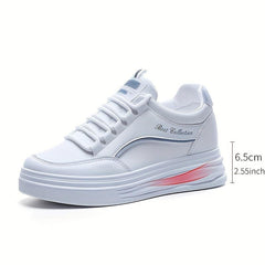 Women's Casual Sneakers Lace up Skate Shoes