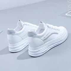 Women's Casual Sneakers Lace up Skate Shoes