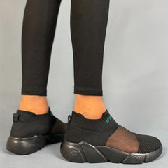 Women's Breathable Mesh Slip On Sneakers Lightweight Casual Shoes