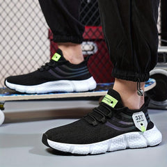 Women's Knitted Sports Shoes Lightweight Running Sneakers