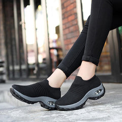 Women's Hiking Shoes Lightweight Air Cushion Mesh Trainers