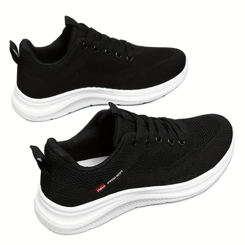Women's Lightweight Mesh Sneakers Lace Up Soft Sole Sporty Shoes