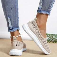 Women's Breathable Mesh Sneakers Slip On Lightweight Walking Shoes