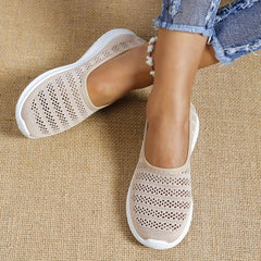 Women's Breathable Mesh Sneakers Slip On Lightweight Walking Shoes