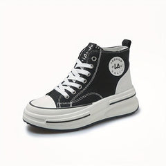 Women's Platform Canvas High Top Shoes
