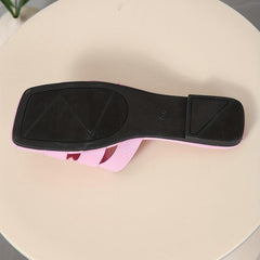 Women's Flat Sandals Slip on Square Toe Lightweight Shoes