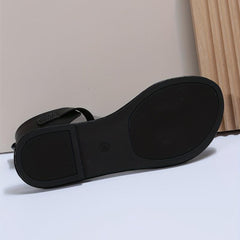 Women's Flat Sandals Ankle Buckle Strap Lightweight Summer Shoes