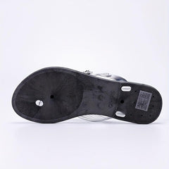 Rhinestone Flip Flops Flat Summer Shoes