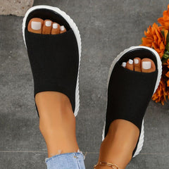Women's Breathable Ankle Strap Sandals Comfortable Open Toe Shoes