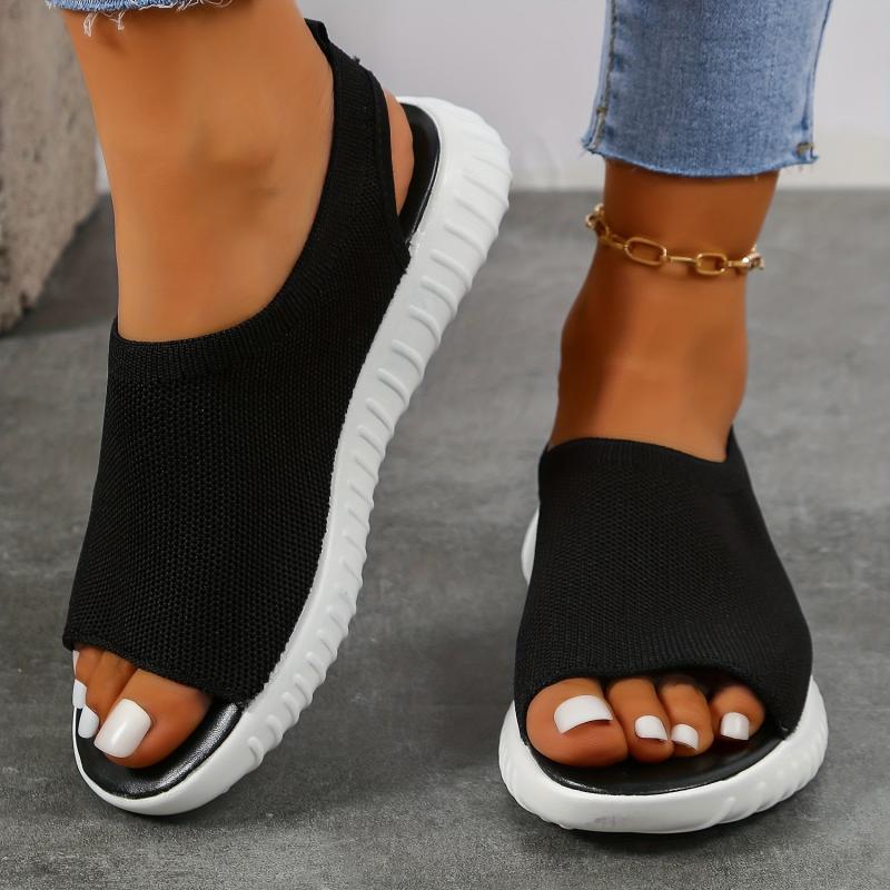 Women's Breathable Ankle Strap Sandals Comfortable Open Toe Shoes