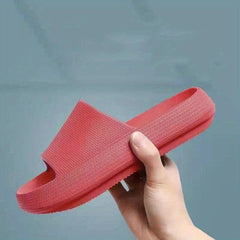 Women's Soft Open Toe Pillow Slides House Slippers